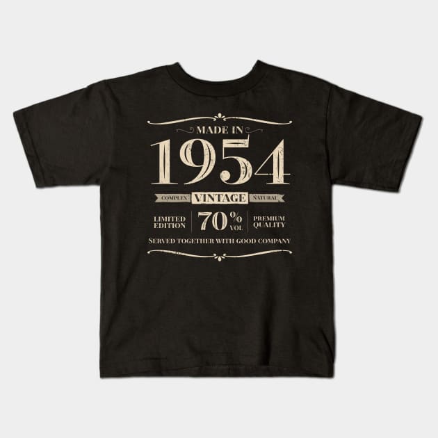 70 years. Made in 1954 Kids T-Shirt by AntiStyle